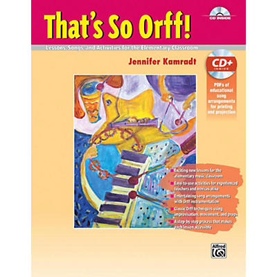 Alfred That's So Orff! (Book/Online Audio)