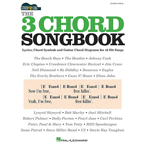Hal Leonard The 3 Chord Songbook - Strum & Sing Series