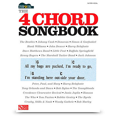 Hal Leonard The 4 Chord Songbook (Strum & Sing Series)