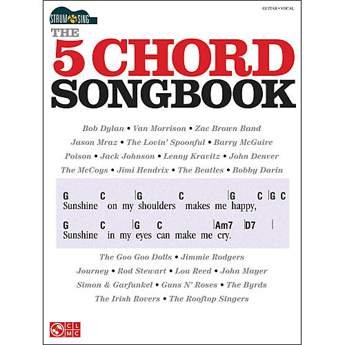 The 5 Chord Songbook - Strum & Sing Series