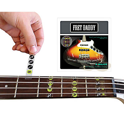 Fret Daddy The A Major Scale for Bass Guitar