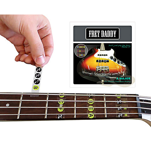 Fret Daddy The A Major Scale for Bass Guitar