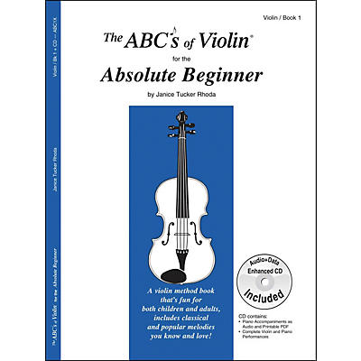 Carl Fischer The ABC's Of Violin For The Absolute Beginner - Book/Online Audio