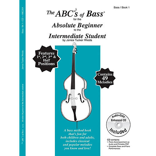Carl Fischer The ABC's of Bass for the Absolute Beginner to the Intermediate Student Book