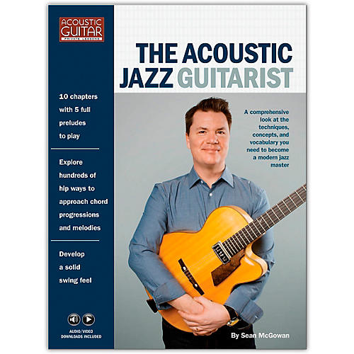 Hal Leonard The Acoustic Jazz Guitarist - Acoustic Guitar Private Lessons Series Book/ Media Online