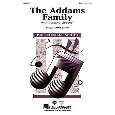 Hal Leonard The Addams Family 2-Part arranged by Mark Brymer
