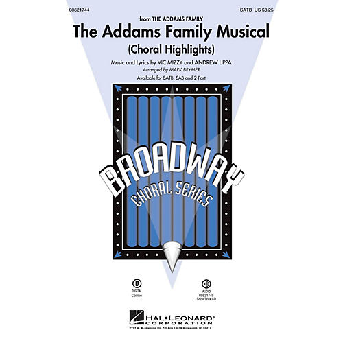 Hal Leonard The Addams Family Musical (Choral Highlights) ShowTrax CD Arranged by Mark Brymer