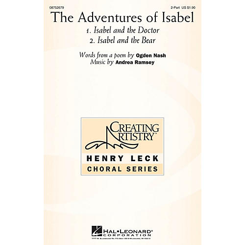 Hal Leonard The Adventures of Isabel 2-Part composed by Andrea Ramsey