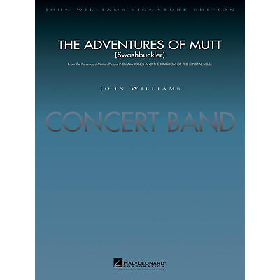 Hal Leonard The Adventures of Mutt (from Indiana Jones) Concert Band Level 5 by Paul Lavender