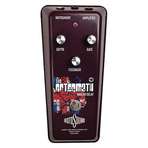 The Aftermath Vintage Analog Delay Guitar Effects Pedal
