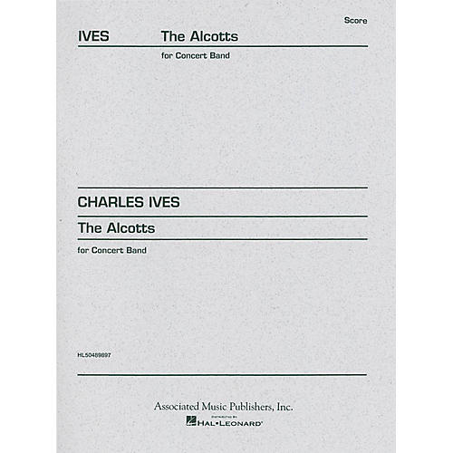 Associated The Alcotts (from Piano Sonata No. 2, Third Movement) Study Score Series Composed by Charles Ives