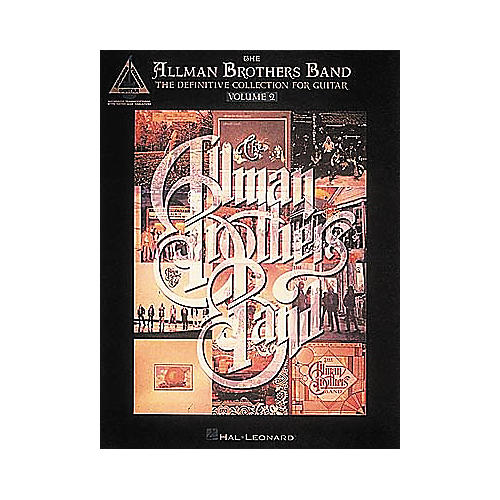 Hal Leonard The Allman Brothers Band Definitive Guitar Tab Songbook Collection Volume 2