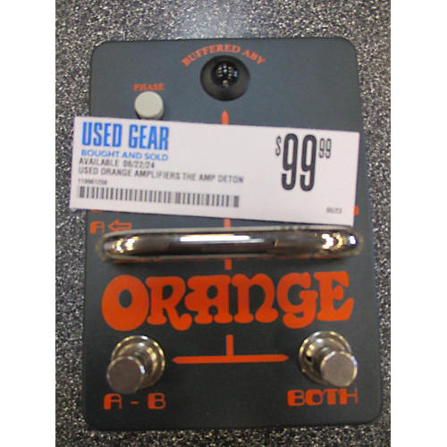 Orange Amplifiers The Amp Detonator Pedal