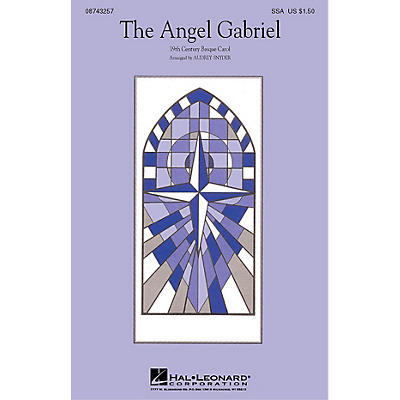 Hal Leonard The Angel Gabriel (SSA) SSA arranged by Audrey Snyder