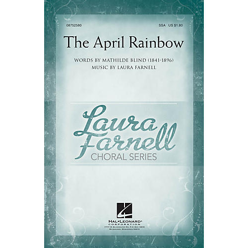 Hal Leonard The April Rainbow SSA composed by Laura Farnell