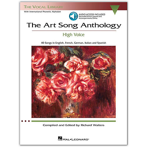 The Art Song Anthology - High Voice Book/Online Audio