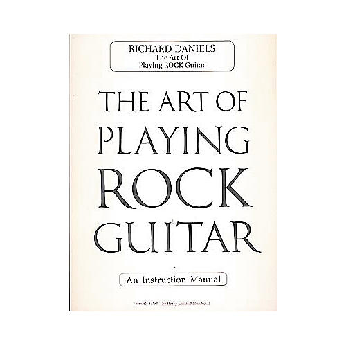 The Art of Playing Rock Guitar Book