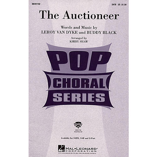 Hal Leonard The Auctioneer SAB Arranged by Kirby Shaw