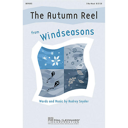 Hal Leonard The Autumn Reel (from Windseasons) 3-Part Mixed composed by Audrey Snyder