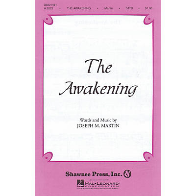 Shawnee Press The Awakening TTBB Composed by Joseph M. Martin