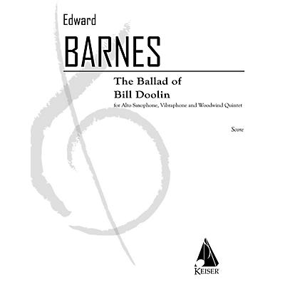 Lauren Keiser Music Publishing The Ballad of Bill Doolin (Woodwind Ensemble) LKM Music Series by Edward Barnes