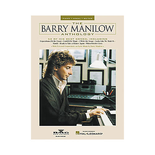 Hal Leonard The Barry Manilow Anthology Piano/Vocal/Guitar Artist Songbook