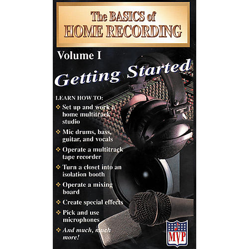 The Basics of Home Recording Volume 1 - Getting Started (VHS)