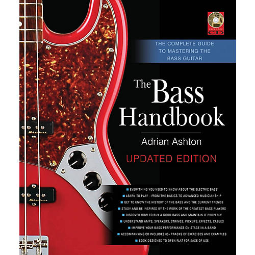 The Bass Handbook Book Series Hardcover with CD Written by Adrian Ashton