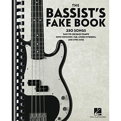 Hal Leonard The Bassist's Fake Book - 250 Songs