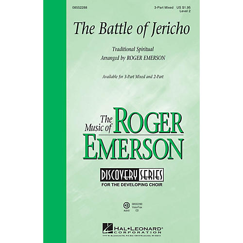 Hal Leonard The Battle of Jericho (Discovery Level 2) 2-Part Arranged by Roger Emerson