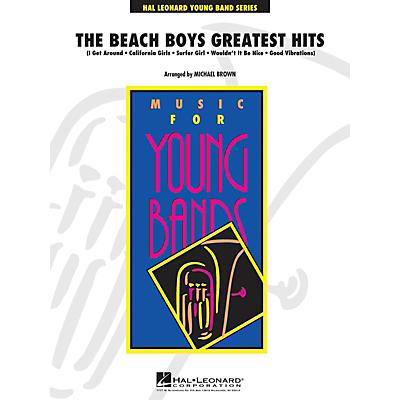 Hal Leonard The Beach Boys Greatest Hits - Young Concert Band Series Level 3 arranged by Michael Brown