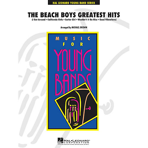 Hal Leonard The Beach Boys Greatest Hits - Young Concert Band Series Level 3 arranged by Michael Brown