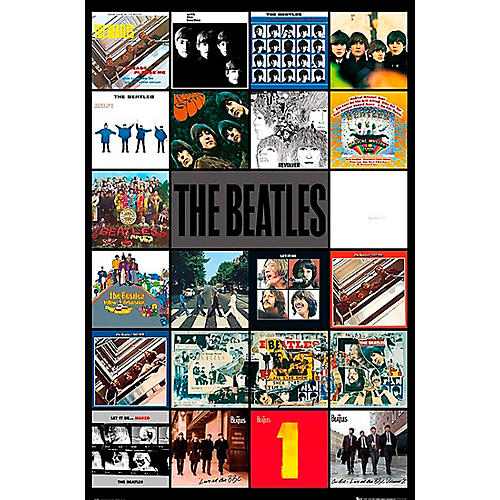The Beatles - Album Covers Poster