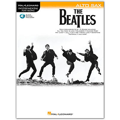 Hal Leonard The Beatles - Instrumental Play-Along Series Alto Sax Book/Audio Online