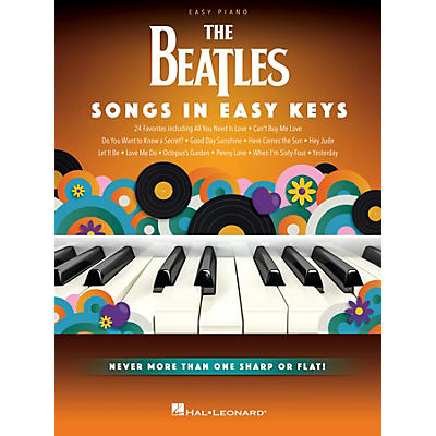 Hal Leonard The Beatles - Songs in Easy Keys Easy Piano Songbook