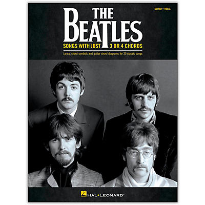 Hal Leonard The Beatles - Songs with Just 3 or 4 Chords Guitar Collection