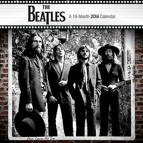 The Beatles 2016 Calendar Square 12 x 12 In.