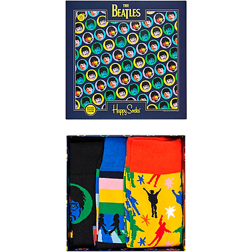 The Beatles 3-Pack Socks Gift Box