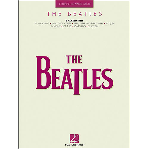 Hal Leonard The Beatles Beginning Piano Solos