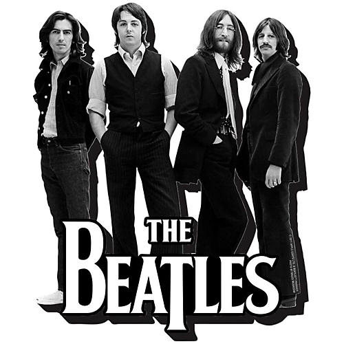 The Beatles Black and White - Chunky Magnet