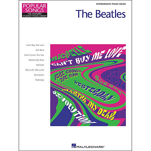 The Beatles Intermediate Piano Solos Popular Songs Hal Leonard Student Piano Library by Eugenie Rocherolle