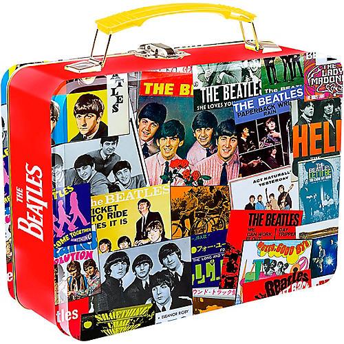 Vandor The Beatles Singles Collection Large Tin Tote
