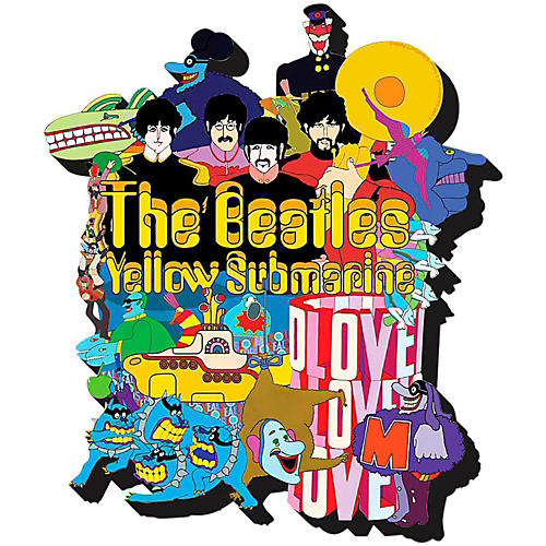 The Beatles Yellow Submarine  Chunky Magnet