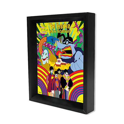 The Beatles Yellow Submarine Framed Artwork