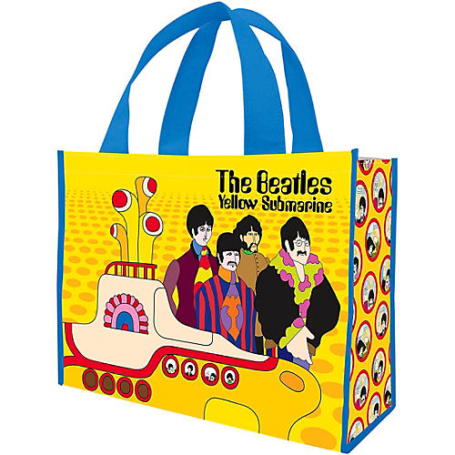 The Beatles Yellow Submarine Large Recycled Shopper Tote