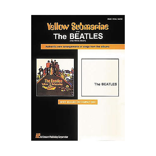 The Beatles Yellow Submarine & The White Album Piano, Vocal, Guitar Songbook