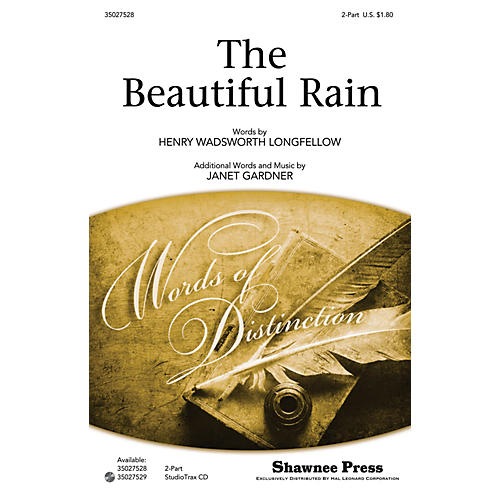 Shawnee Press The Beautiful Rain Studiotrax CD Composed by Janet Gardner