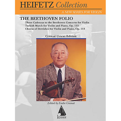 Lauren Keiser Music Publishing The Beethoven Folio (Critical Urtext Edition The Heifetz Collection) LKM Music Series Softcover