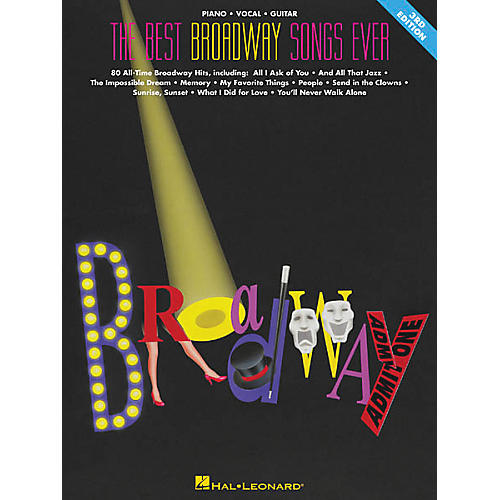 The Best Broadway Songs Ever Updated Piano, Vocal, Guitar Songbook