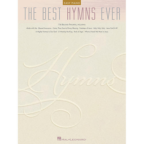 The Best Hymns Ever For Easy Piano